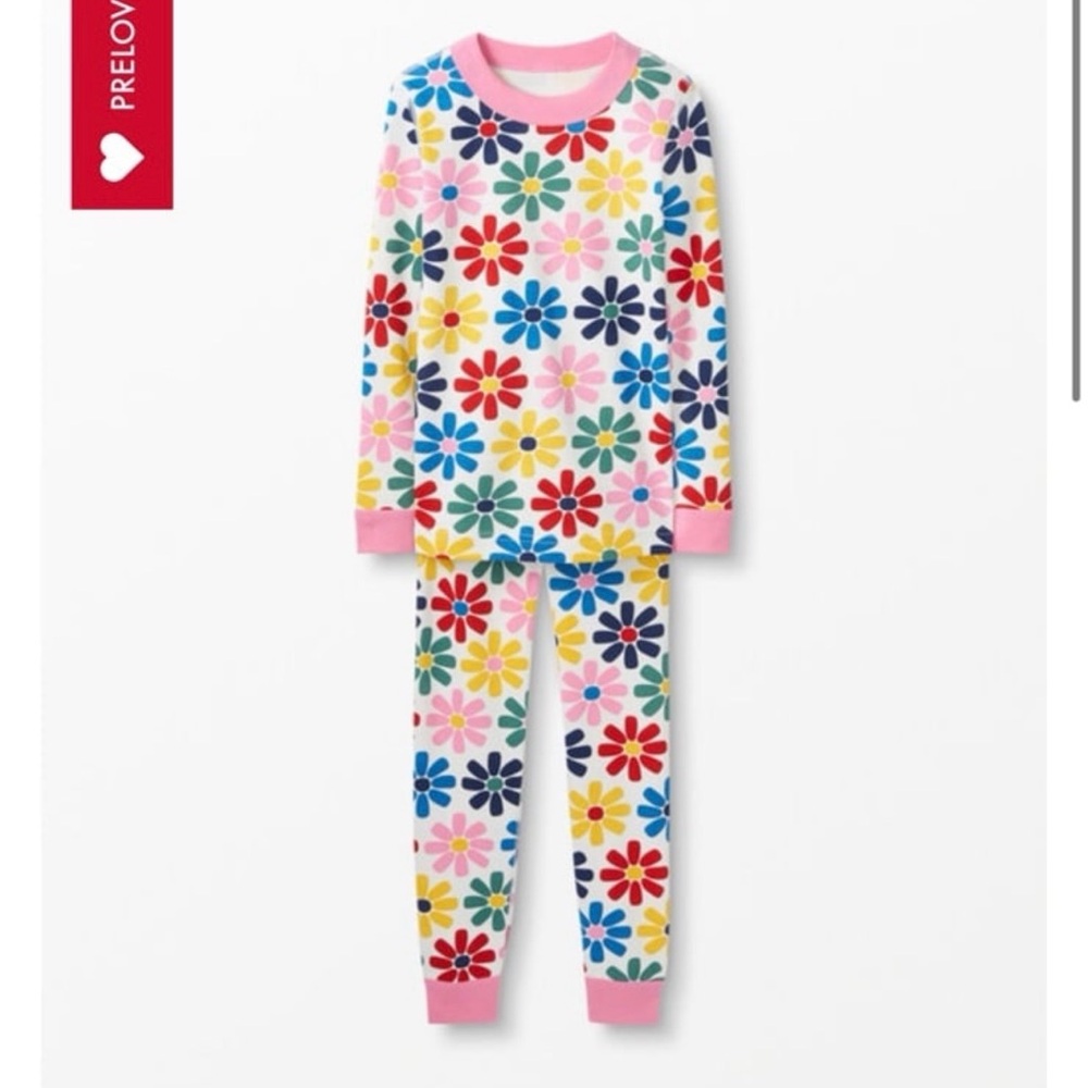 NWT Hanna Andersson Long John Pajama Set